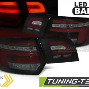 LED RED RED TAIL LIGHTS BLACK SEQ illik AUDI A3 8P 5D 03-08 Vedd meg most