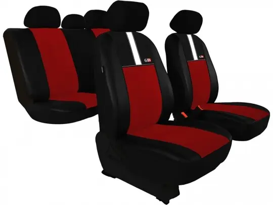 Autó üléshuzatok Daewoo Nexia1995-1997 GT8 - Piros 2+3 Korlátozott ajánlat