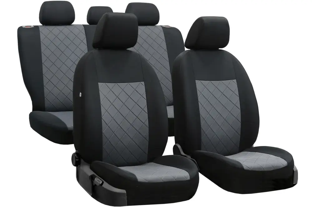 Kiárusítás Autó üléshuzatok Fiat Punto (Grande) 2005-2012 Craft line Szürke 2+3