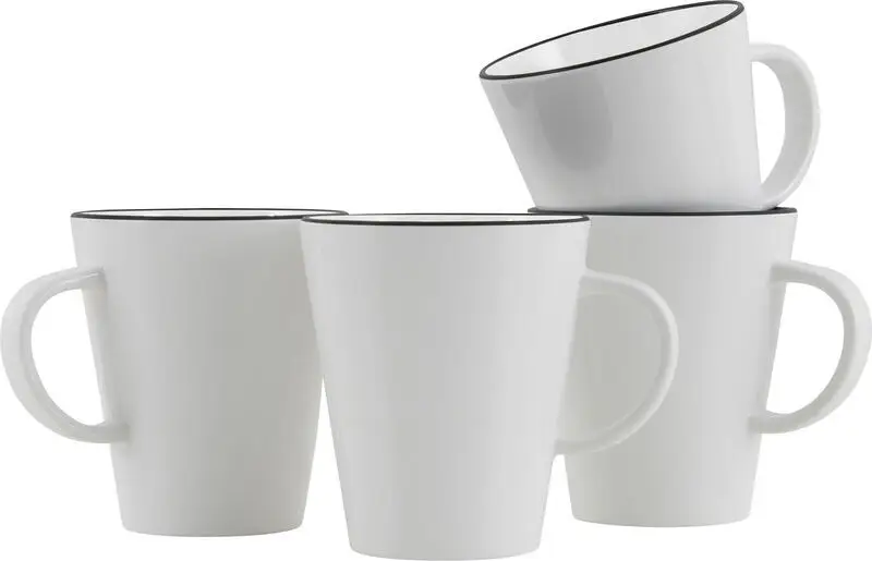 Szuper ajánlat Gimex Linea Line 350 ml bögre fekete vonallal