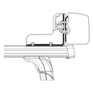 Adapter a Thule 3200 árnyékolók keresztrúdjaihoz Újdonság