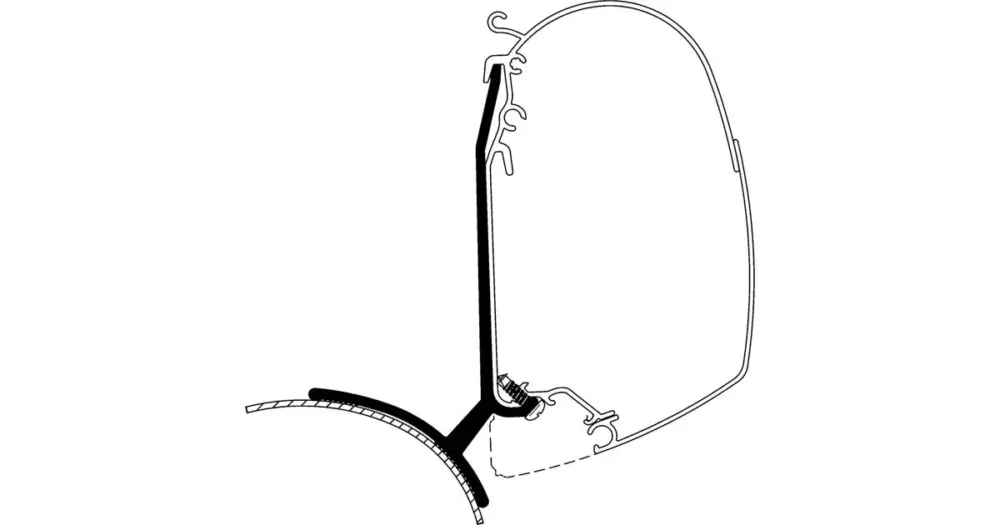 Akció Adapter Renault Trafic, Opel Vivaro-hoz Thule 4200/5200 árnyékolókhoz