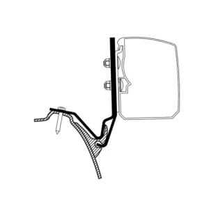Adapter a Westfalia Kepler One/Five/Six számára a Thule 3200 árnyékolókhoz Kedvezményes ár