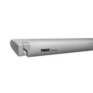 Olcsóbb Thule Omnistor 6300 árnyékoló motorral, eloxált alumínium fedél, szürke ponyva