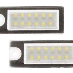 Exkluzív ajánlat Volvo S60, S80, V70, XC70, XC90 led rendszámtábla világítás 1