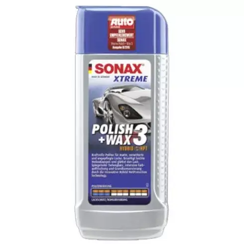 Kedvezmény Sonax Xtreme Polish + Wax Phase 3 polírozó és viasz 250ml 202100