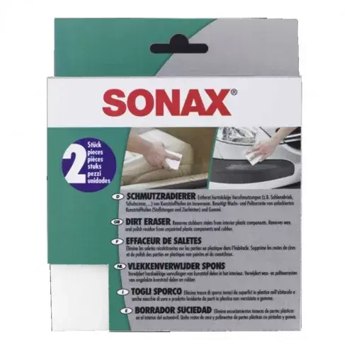 Szuper akció Sonax Dirt Eraser, Schmutzradierer, tisztító radír, koszradír 2db 416000