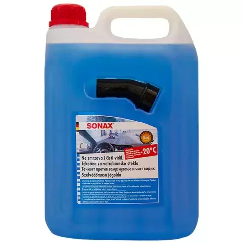 Alacsony ár Sonax AntiFrost KlarSicht citrus téli szélvédőmosó (-20°C) 5L 332500
