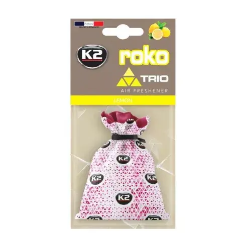 Prémium K2 ROKO TRIO lemon autóillatosító V825T