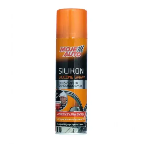 Biztonságos fizetés Moje Auto Silicone autó (kéder-gumi) ajtó-karosszéria gumitömítés ápoló spray 200ml 19-112