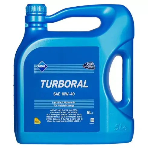 Akció ARAL TURBORAL 10W-40 5 LITER teherautó motorolaj